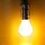 Icono de bombilla LED
