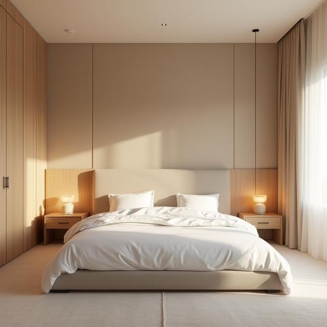 Dormitorio zen en Retiro
